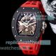 Swiss Replica Richard Mille RM 47 Limited Edition Watches Orange Strap Open-Work Dial (4)_th.jpg